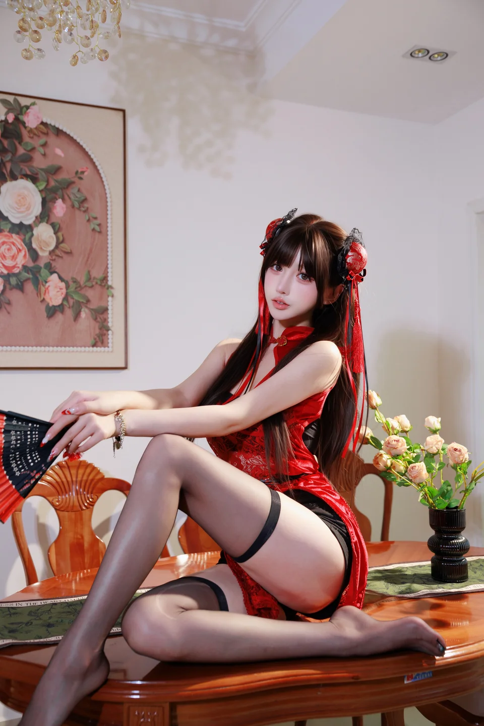 过期米线线喵 - No.171 中华娘 [22P-240MB] tg@simisebaisi 【丝足阁】008.webp